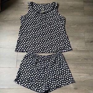 TOP and SHORTS PAJAMA LOUNGE SET POLKA DOT
VINTAGE